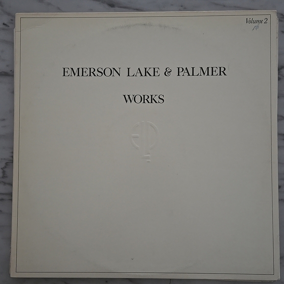 Emerson Lake & Palmer ELP Works Volume 2 SD19147 Album LP Record Vinyl 1982 - Picture 1 of 7